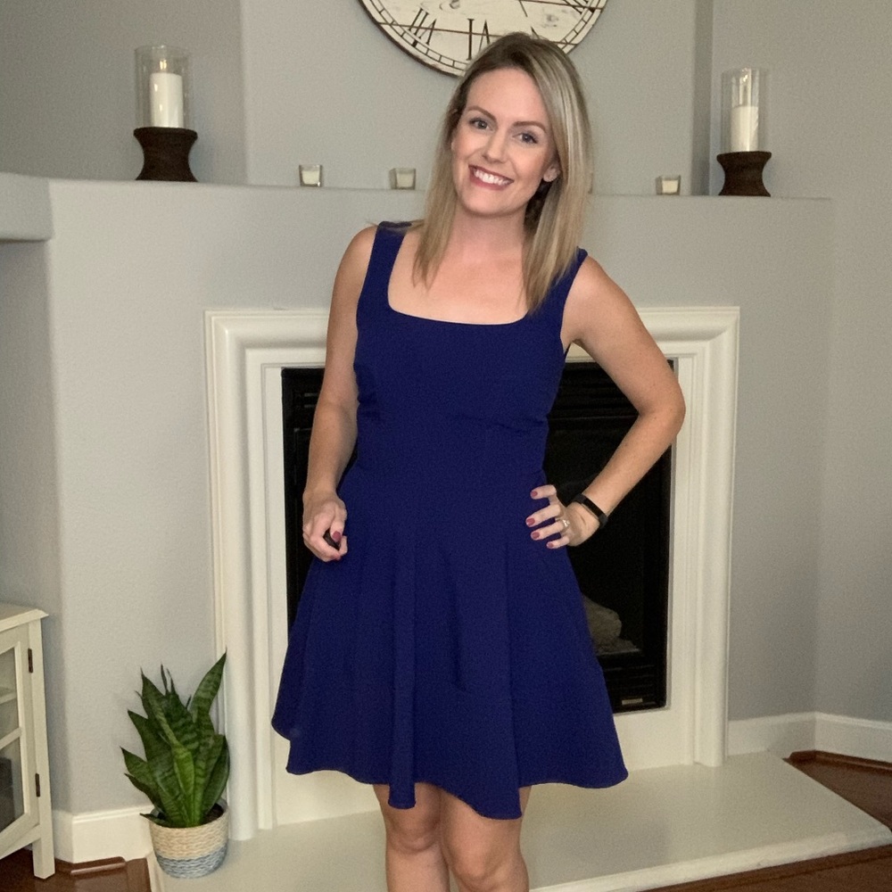 Navy Blue Dress